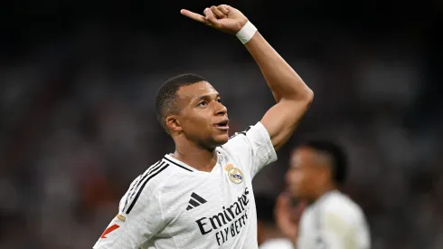 Mbappé em ação pelo Real Madrid. (Photo by Denis Doyle/Getty Images)