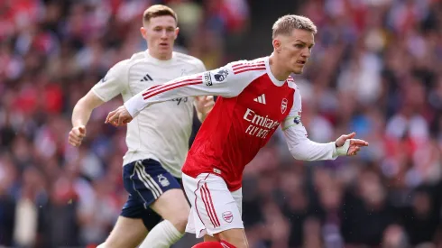 Arteta admite preocupação com lesão, mas garante que capitão fará de tudo para enfrentar o Athletic Club. (Photo by Justin Setterfield/Getty Images)