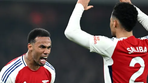 Arteta, do Arsenal, vê Mosquera disputar vaga com Magalhães e Saliba. (Photo by Justin Setterfield/Getty Images)