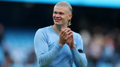 Erling Haaland pelo Manchester City (Foto: Michael Regan/Getty Images)