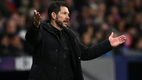 Diego Simeonte, técnico do Atlético de Madrid. (Photo by Denis Doyle/Getty Images)