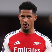 Arsenal avança nas conversas para renovar com William Saliba, alvo do Real Madrid, e Bukayo Saka