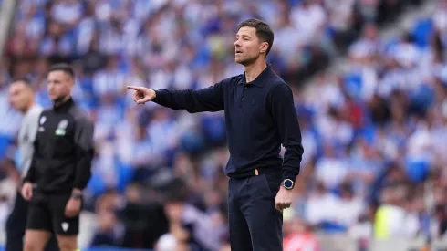 Xabi Alonso comandando o Real Madrid. Foto:Juan Manuel Serrano Arce/Getty Images