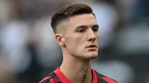 Manchester United não deveria ter contratado Sesko, diz Schmeichel. (Photo by Mike Hewitt/Getty Images)