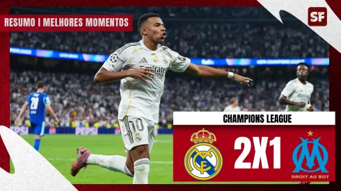 Real Madrid x Olympique: resultado, minuto a minuto e resumo da Champions League (Mateo Villalba Sanchez/Getty Images)