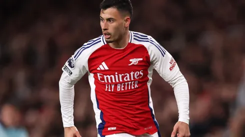 Gabriel Martinelli, atacante do Arsenal – Photo by Ryan Pierse/Getty Images