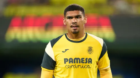 Luiz Júnior jogando pelo Villarreal. Foto: Alex Caparros/Getty Images