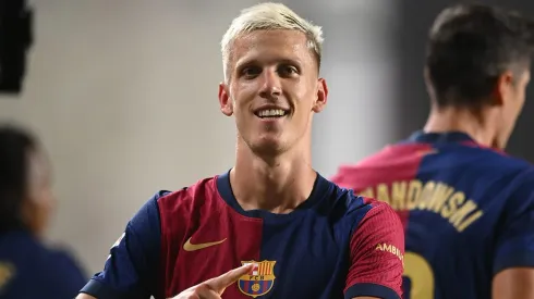 Dani Olmo, meia do Barcelona. Denis Doyle