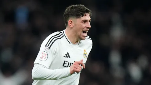 Valverde em ação pelo Real Madrid. (Photo by Angel Martinez/Getty Images)