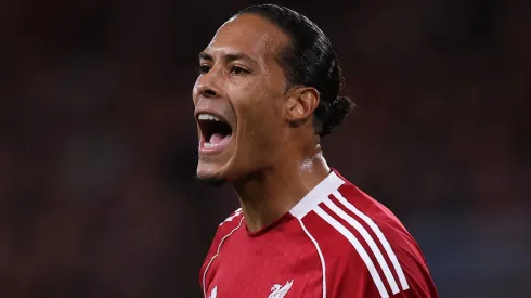 Van Dijk decide para o Liverpool contra o Atlético de Madrid e é exaltado nas redes sociais (Photo by Ryan Pierse/Getty Images)