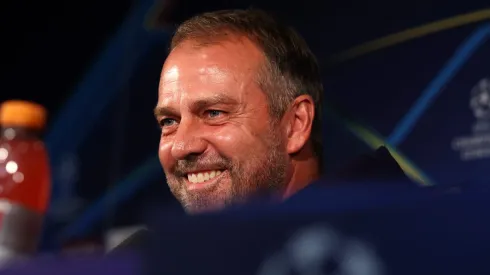 Hansi Flick elogia Rashford após vitória do Barcelona contra o Newcastle na Champions League. (Photo by George Wood/Getty Images)