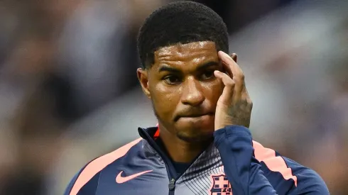 Rashford pertence ao Manchester United e está emprestado ao Barcelona. Foto: Clive Mason/Getty Images