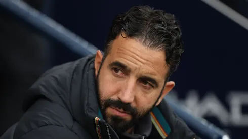 Ruben Amorim durante clássico na Premier League (Foto: Carl Recine/Getty Images)