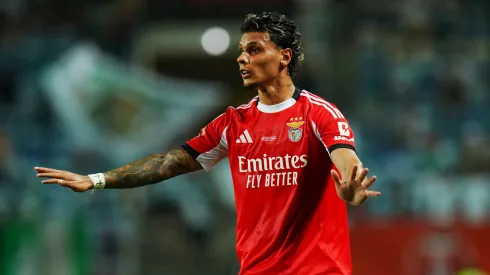 Richard Ríos durante jogo da Supercopa de Portugal (Foto: Gualter Fatia/Getty Images)