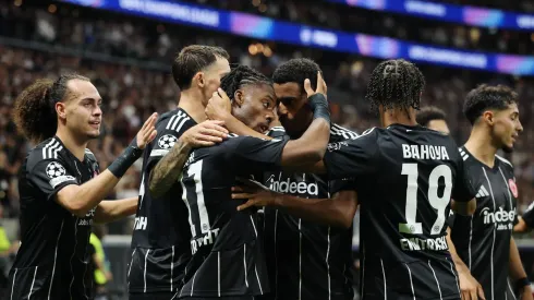 Eintracht Frankfurt foi o melhor time da Champions League na 1ª rodada