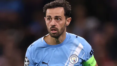 Bernardo Silva, do Manchester City, terá que aceitar redução salarial para jogar na Juventus. Foto: Ryan Pierse/Getty Images