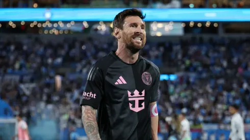 Lionel Messi jogando pelo Inter Miami. Foto: David Jensen/Getty Images