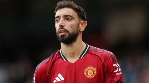 Bruno Fernandes, meia do Manchester United – Photo by Michael Regan/Getty Images