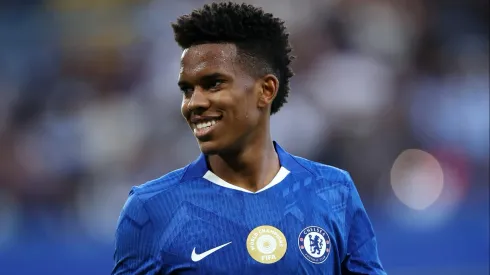 Chelsea quer repetir sucesso de Estêvão e decide atravessar o Barcelona por Subiabre, do River Plate. (Photo by Eddie Keogh/Getty Images)