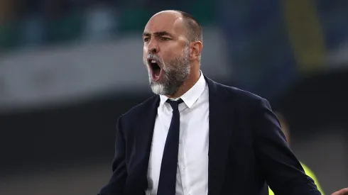 Após o empate por 1 a 1 contra o Verona, Igor Tudor não poupou críticas à arbitragem de Rapuano e à Lega Serie A. (Photo by Francesco Scaccianoce/Getty Images)