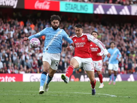 Arsenal sofre contra o Manchester City, mas empata com Martinelli