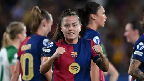 Cláudia Pina, do Barcelona (Photo by David Ramos/Getty Images)
