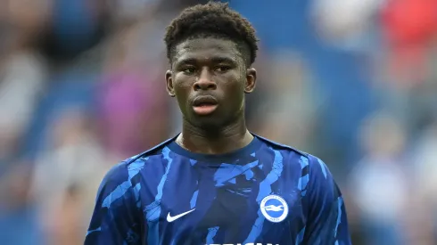 Carlos Baleba, jogador do Brighton (Foto: Mike Hewitt/Getty Images)