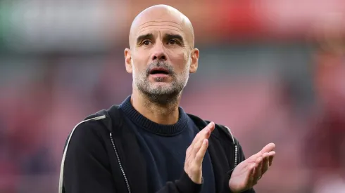 Pep Guardiola, treinador do Manchester City (Foto: Justin Setterfield/Getty Images)
