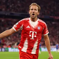 Harry Kane, do Bayern de Munique, é o sétimo com mais hat-tricks na Bundesliga