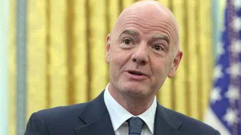 Gianni Infantino, presidente da Fifa – Photo by Anna Moneymaker/Getty Images