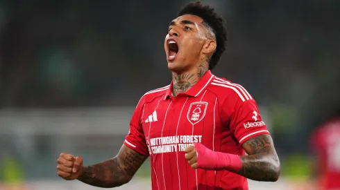 Igor Jesus, atacante do Nottingham Forest – Photo by Aitor Alcalde/Getty Images