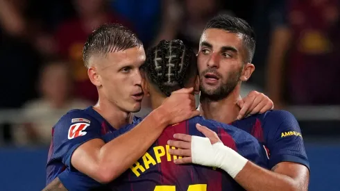 Barcelona é informado da frustração de Dani Olmo por falta de minutos. (Photo by Alex Caparros/Getty Images)