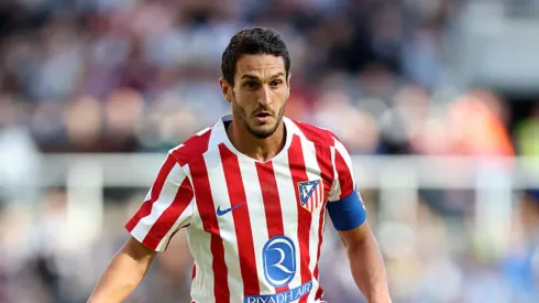 Koke em ação pelo Atlético de Madrid.