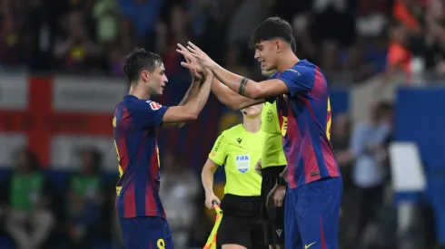 Barcelona recusou propostas de Chelsea e Al-Nassr por Marc Bernal. (Photo by David Ramos/Getty Images)