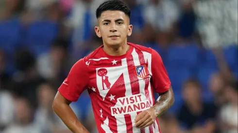Atlético de Madrid X Real Madrid: Lesionado, Thiago Almada deve ser desfalque para o clássico. (Photo by Alex Caparros/Getty Images)