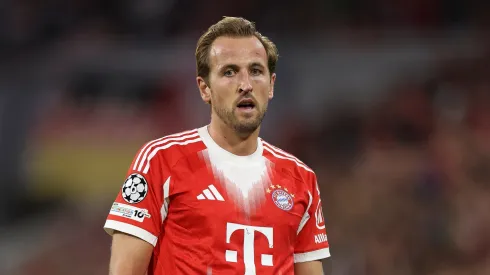 Harry Kane jogando pelo Bayern de Munique. Foto: Maja Hitij/Getty Images