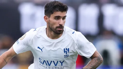 Manchester United pode perder a contratação de Rúben Neves, do Al-Hilal, para o Newcastle. Foto: Megan Briggs/Getty Images