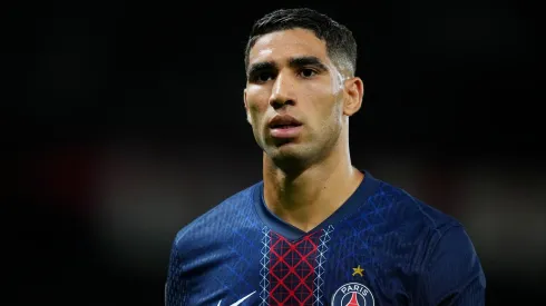 Hakimi jogando pelo PSG. Foto: Franco Arland/Getty Images