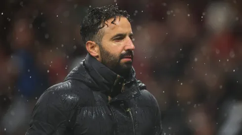 Ruben Amorim, técnico do Manchester United. (Photo by Jan Kruger/Getty Images)