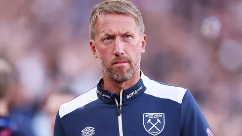 Graham Potter não é mais treinador do West Ham. (Photo by Justin Setterfield/Getty Images)