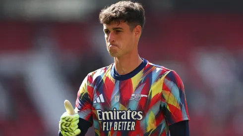 Kepa Arrizabalaga, goleiro do Arsenal. Foto: Stu Forster