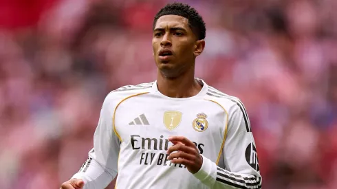 Bellingham retorna de lesão no Real Madrid e deixa Arda Güler preocupado nos bastidores. (Photo by Angel Martinez/Getty Images)