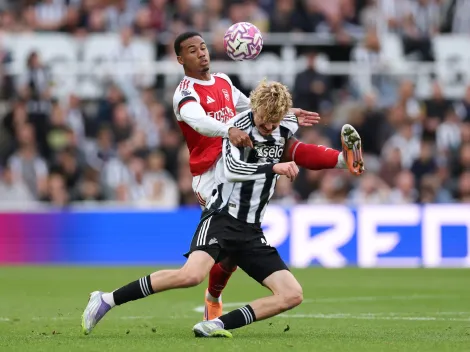 Nick Woltemade responde o tapa na cara de Gabriel Magalhães