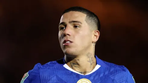 Real Madrid tem interesse em Enzo Fernández. Foto: Alex Pantling/Getty Images