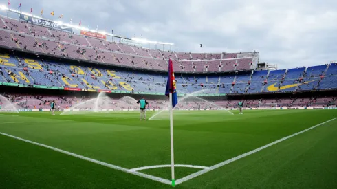 Barcelona não joga no Camp Nou desde junho de 2023 (Foto: Alex Caparros/Getty Images)