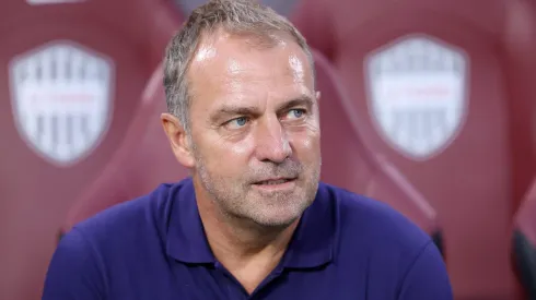 Hansi Flick, treinador do Barcelona (Foto: Paul Miller/Getty Images)