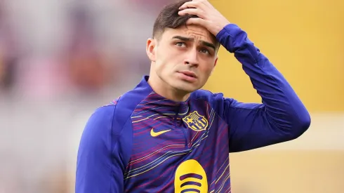 Pedri é um dos craques do Barcelona. (Photo by Alex Caparros/Getty Images)