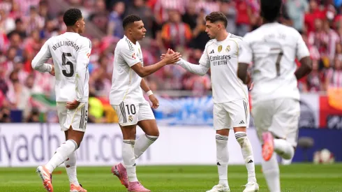 Jogadores do Real Madrid lamentam derrota. Foto: Angel Martinez/Getty Images