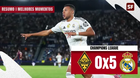 Kylian Mbappé, atacante do Real Madrid. (Foto: Aitor Alcalde/Getty Images)