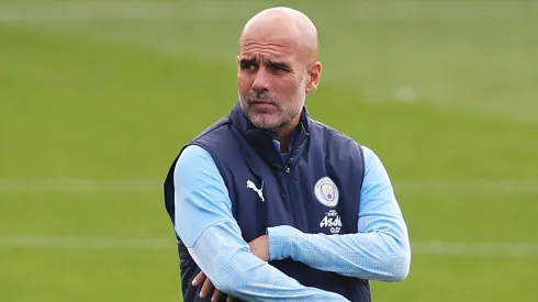 Guardiola veta Rayan Cherki. Foto: Molly Darlington/Getty Images
